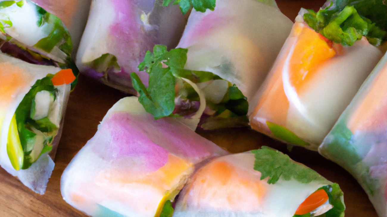 Sustainable Cooking: Delicious Plant-based Spring Rolls