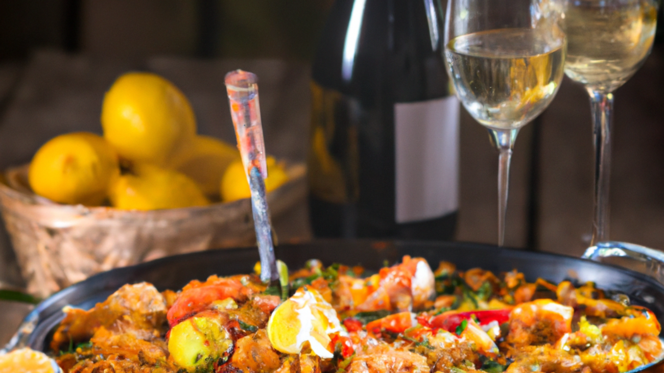 Authentic Seafood Paella