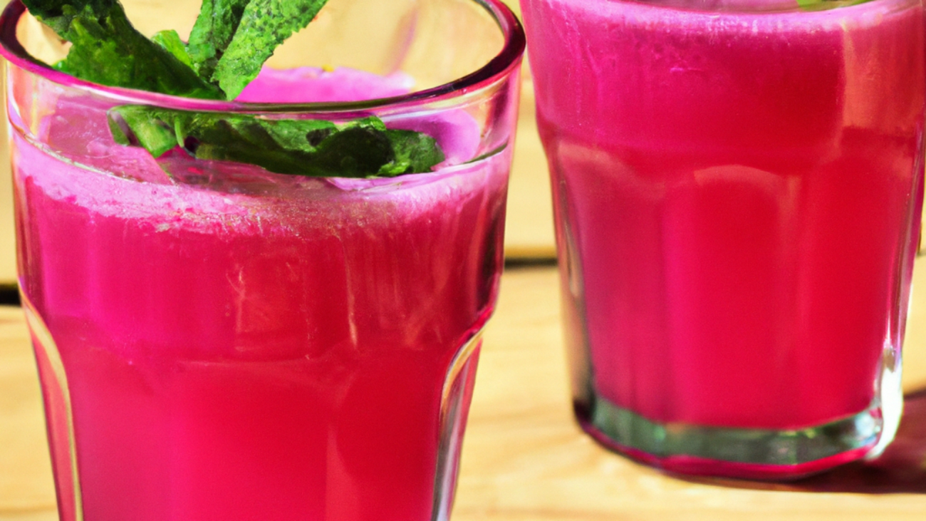 Blissful Berry Mint Medley Beverage Recipe