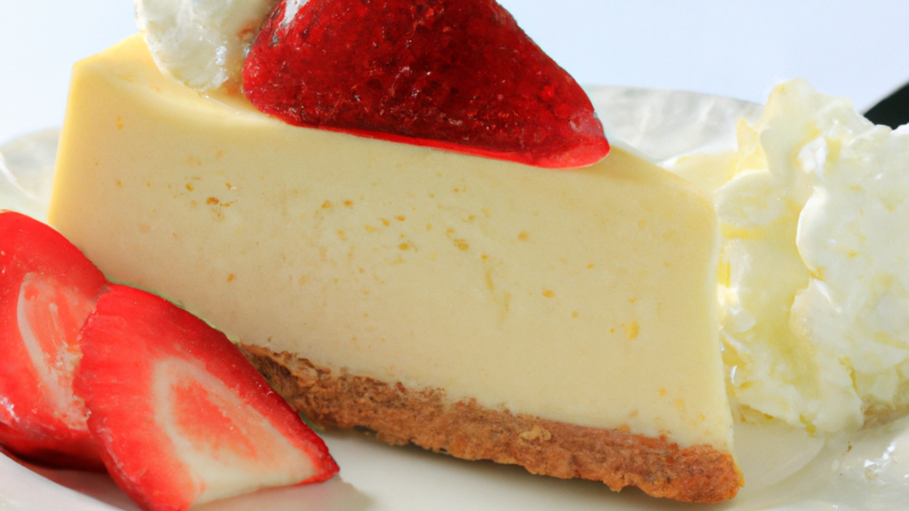 Creamy Strawberry Cheesecake