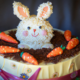 Easter Bunny Carrot Cake