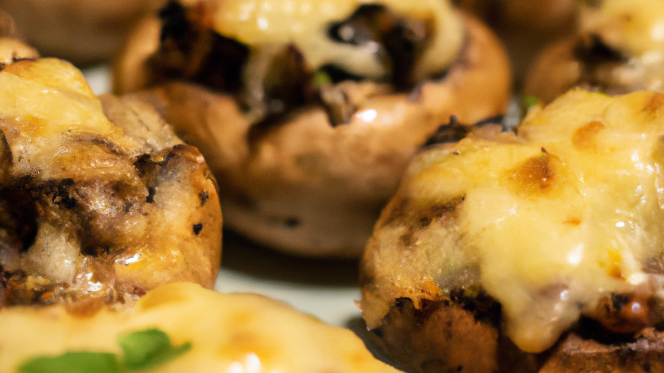 Exquisite Stuffed Mushrooms