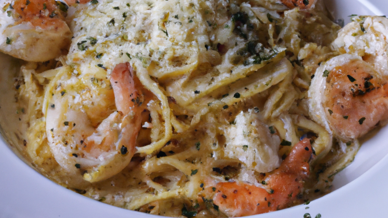 Garlic Shrimp Pasta