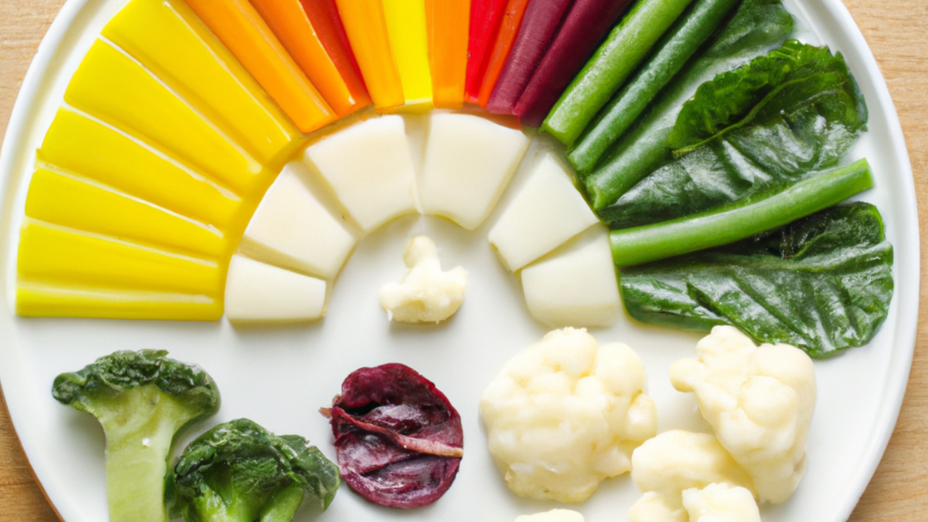 Healthy Veggie Rainbow: A Colorful Kids-Friendly Food Dish