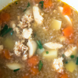 Instant Pot Chicken Quinoa Soup