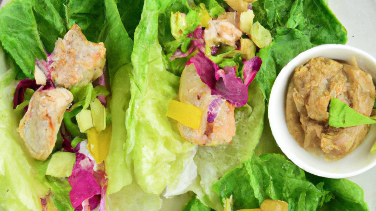 Low-Carb Chicken Lettuce Wraps