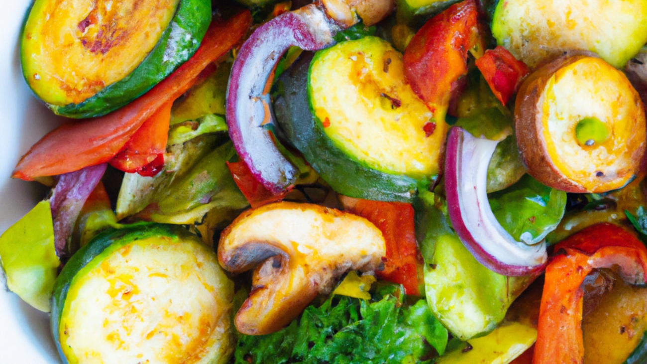 Mediterranean Grilled Vegetable Salad