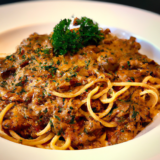 Mushroom Bolognese