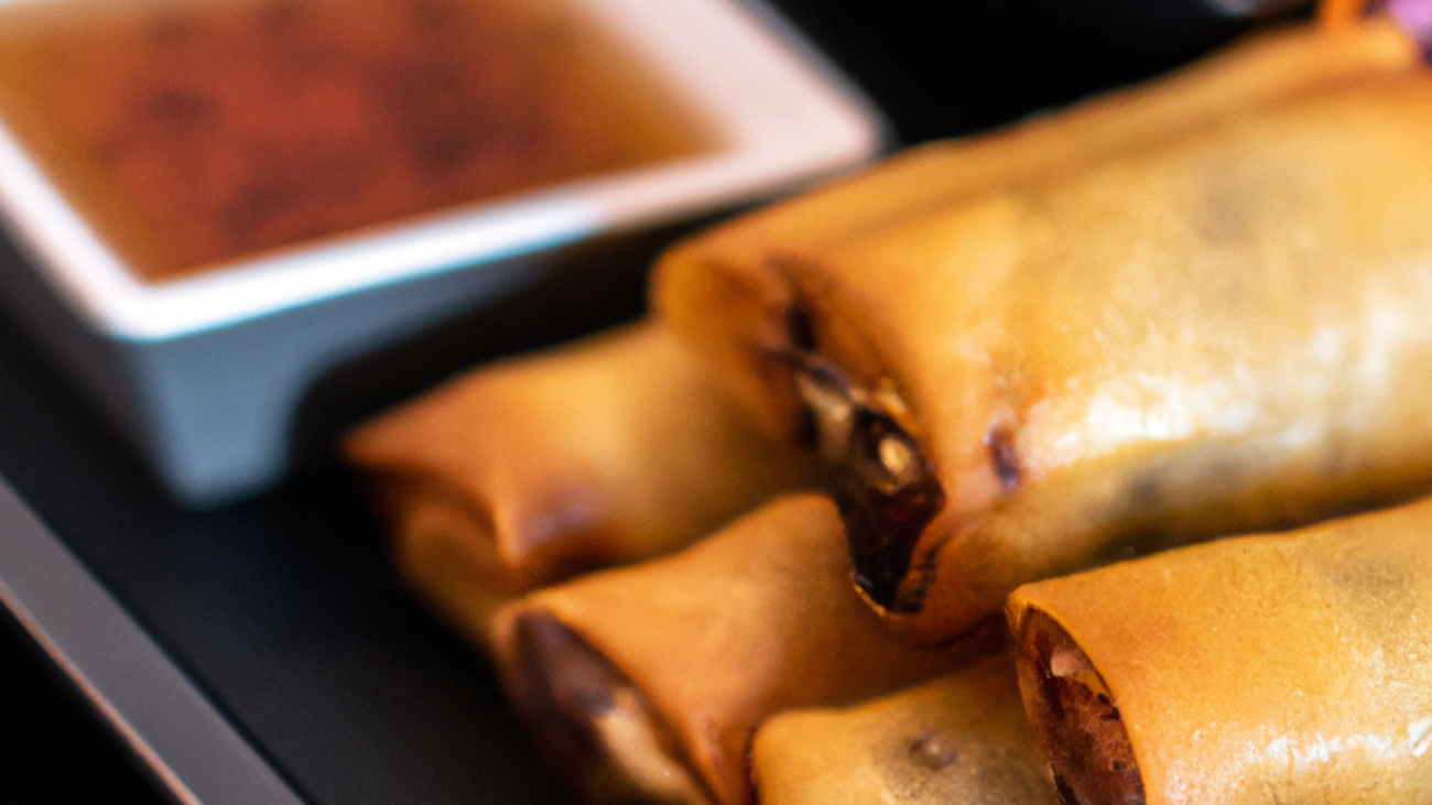 Crunchy Rainbow Vegetable Spring Rolls