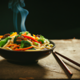 Exotic Steamed Chow Mein: A Culinary Journey