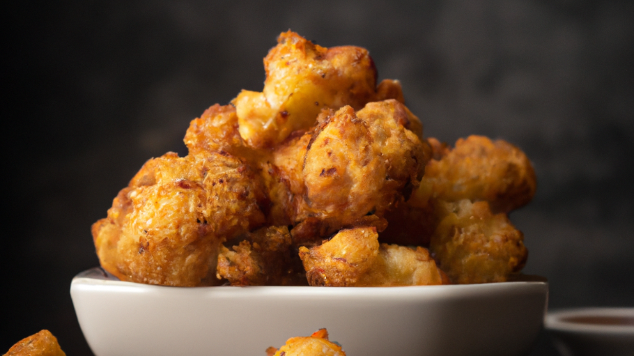 Golden Crispy Cauliflower Bites