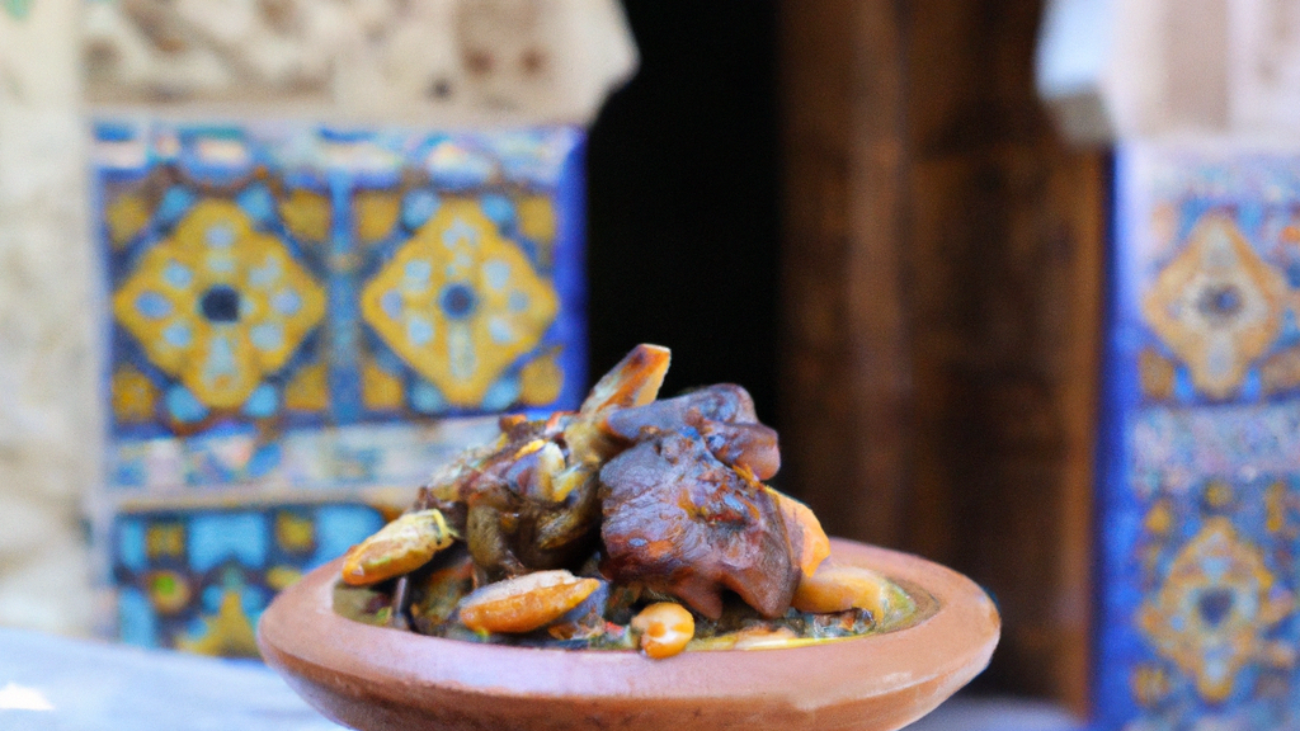 Moroccan Lamb Tagine Enhanced With Ancient Spices