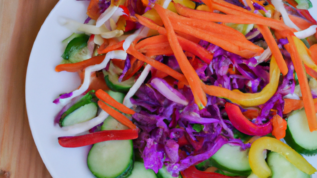 Rainbow Salad Recipe