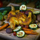 Roasted Vegetable and Herb Grilled Chicken - A Paleo Pleasure