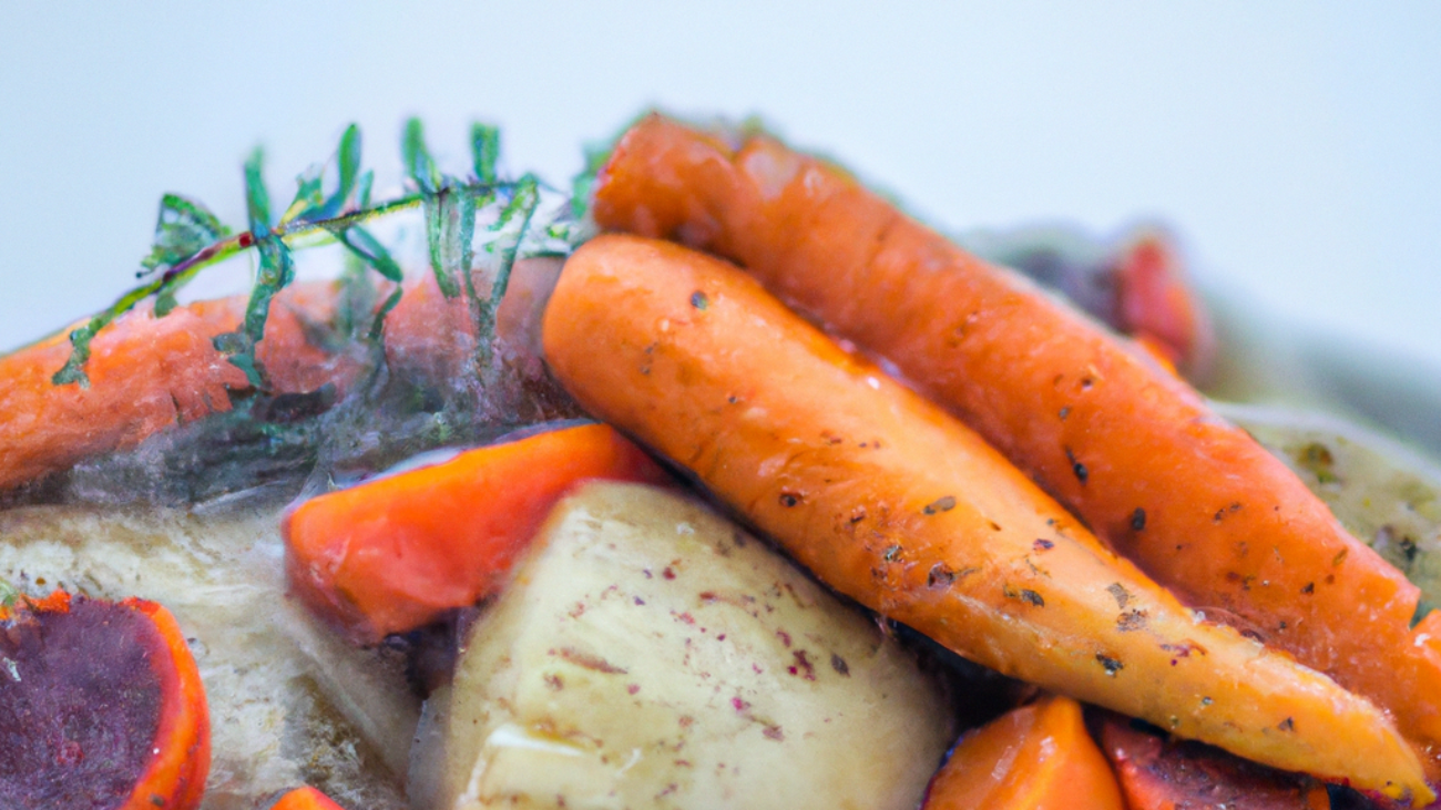 "Root Vegetable Stew: A Hearty Embrace of Winter"