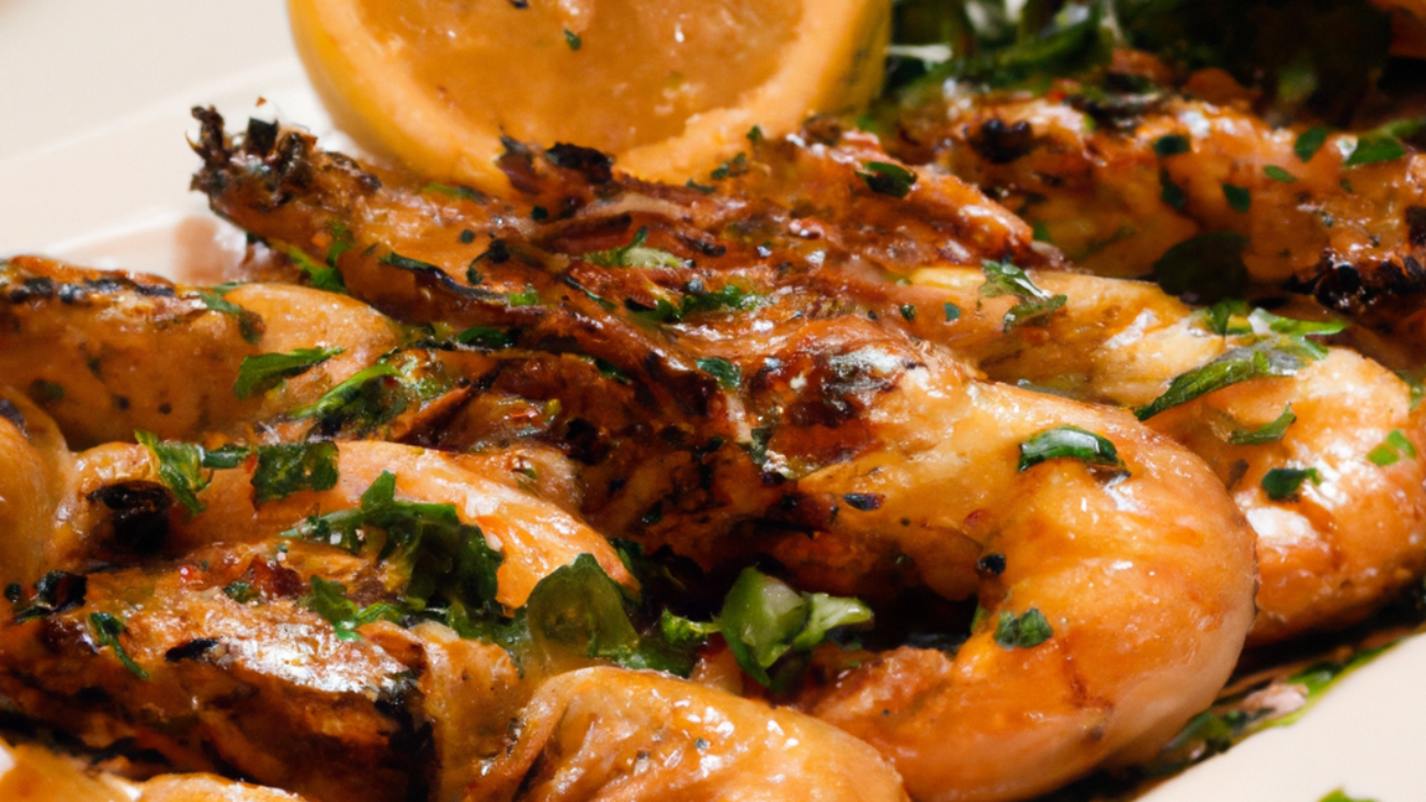 Scrumptious Grilled Shrimp