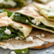 Spinach and Feta Stuffed Pita Bites