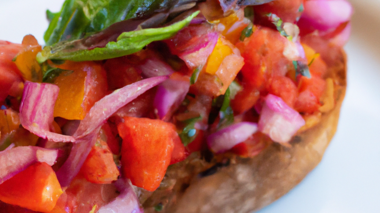 Intricate Aromatics: Amazing Appetizer, Vegan Bruschetta Topping