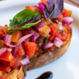 Intricate Aromatics: Amazing Appetizer, Vegan Bruschetta Topping