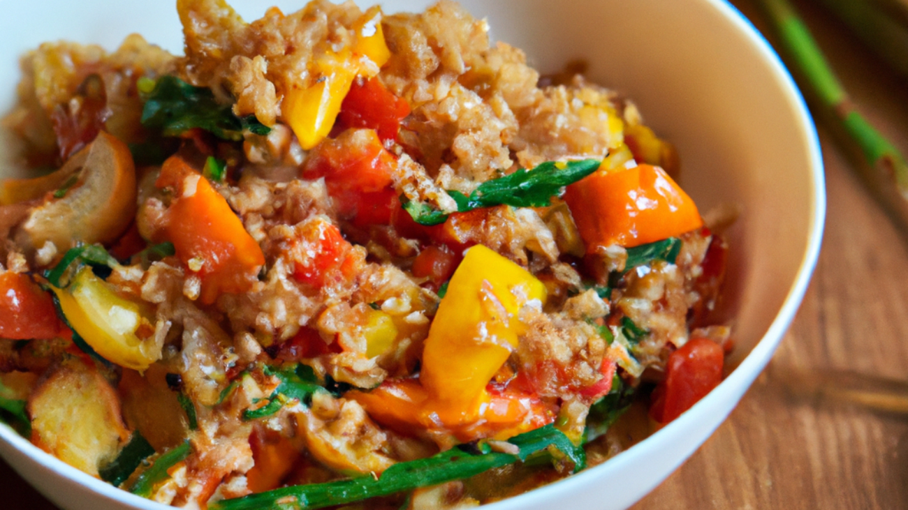 Quinoa Vegetable Stir-fry - A Low-Fat Gastronomic Adventure