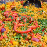 Vegetable Paella Extravaganza