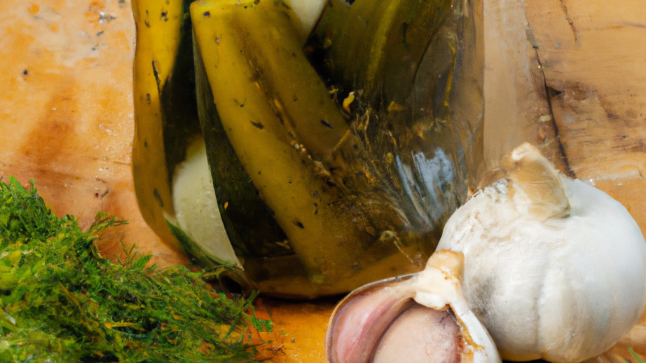 Zesty Garlic Dill Pickles Caper