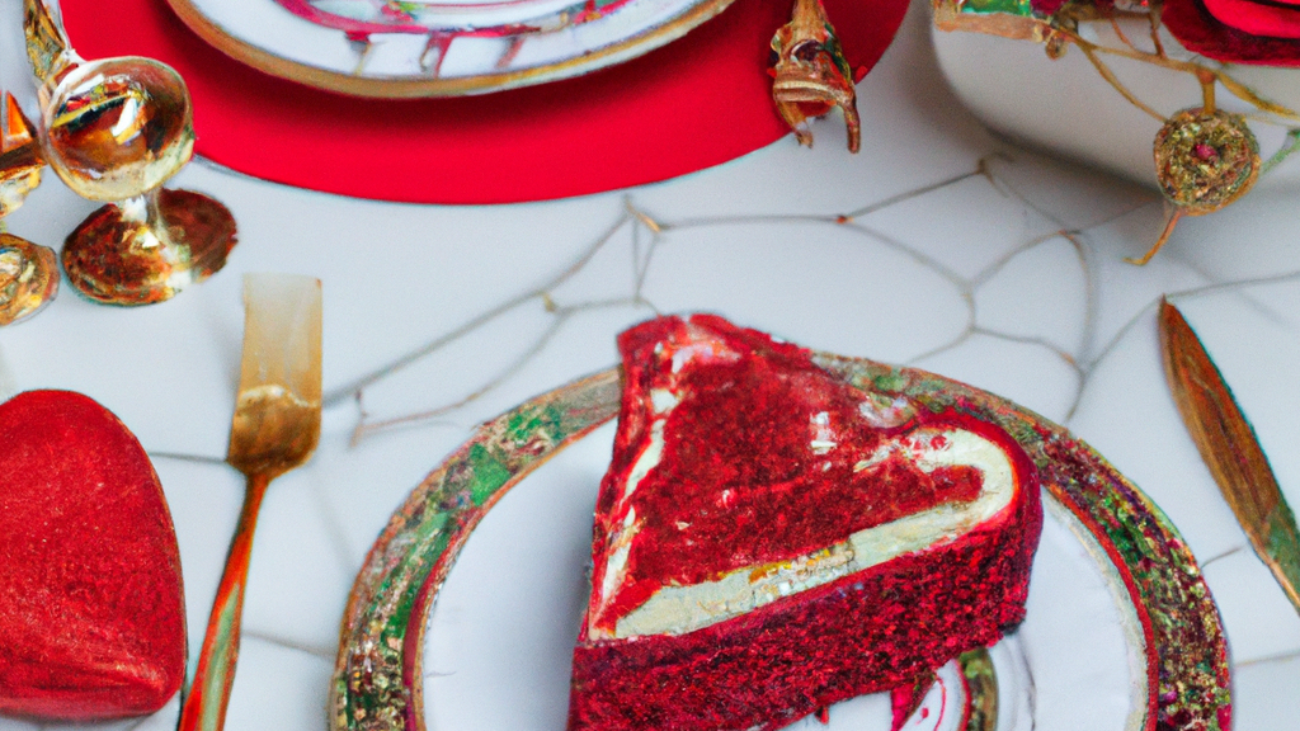 Decadent Red Velvet Cheesecake for Two