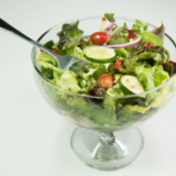 Delicious and Nutritious Green Garden Salad as a Perfect Food Dish