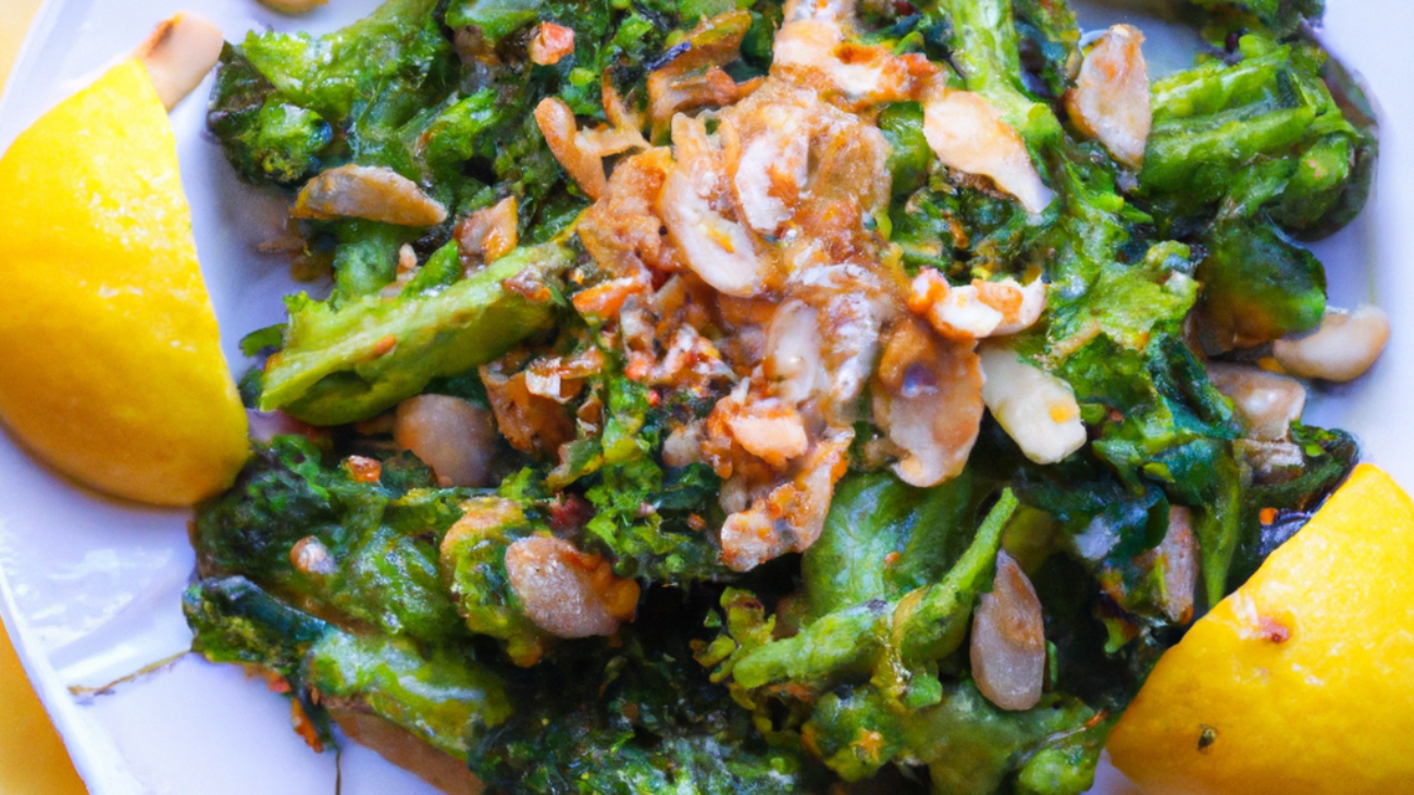 Healthy Broccoli and Almond Stir-Fry