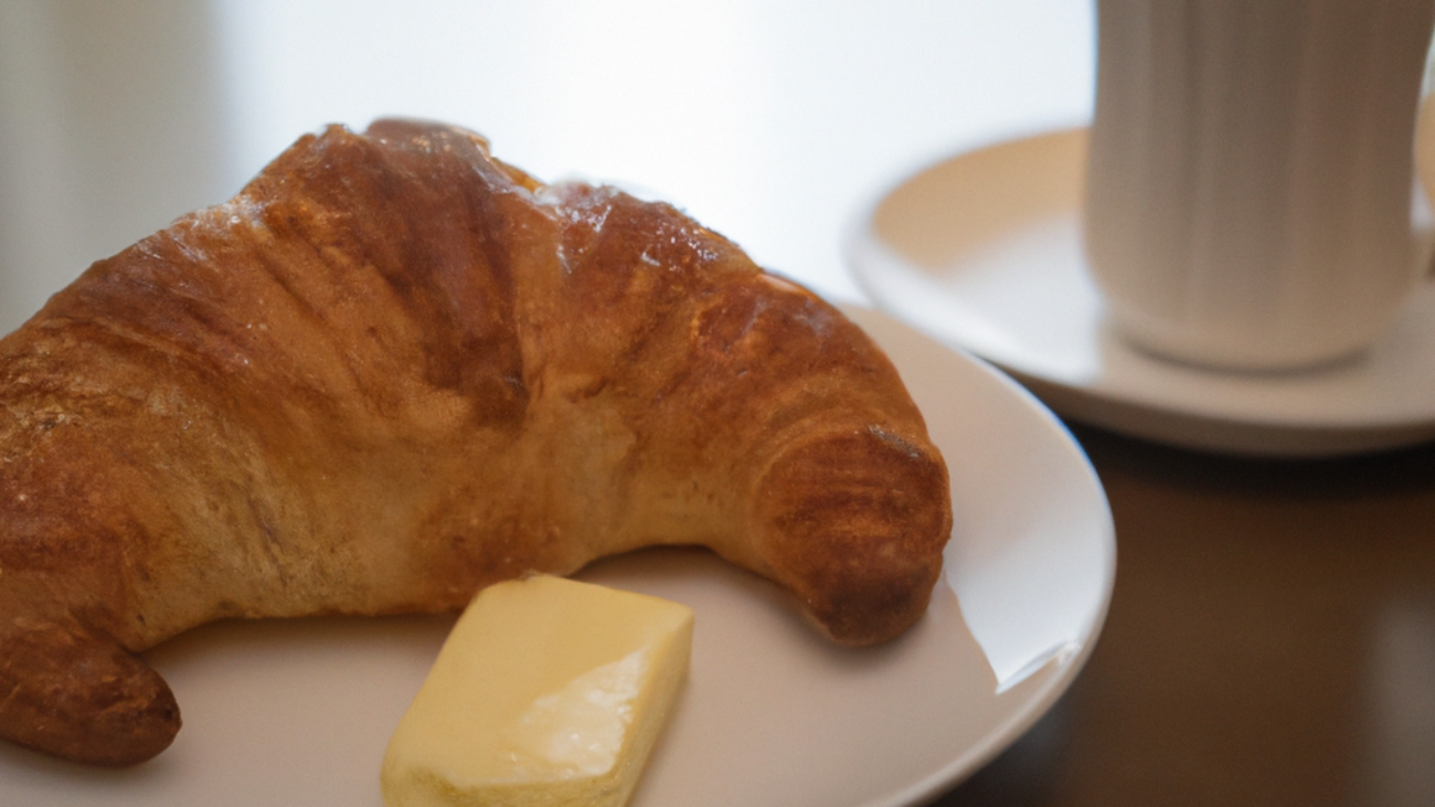 Homemade Flaky French Croissants