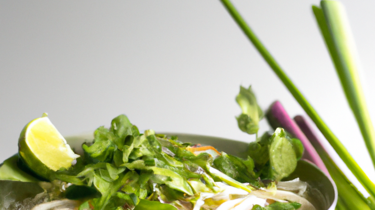 Savory Lemongrass Noodles with Soy Ginger Sauce