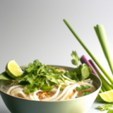 Savory Lemongrass Noodles with Soy Ginger Sauce