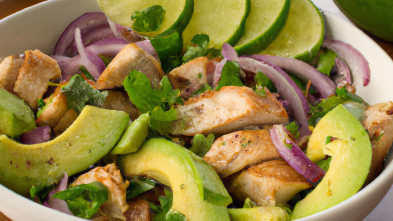 Scrumptious Avocado Chicken Salad