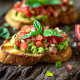 Zesty Avocado Bruschetta