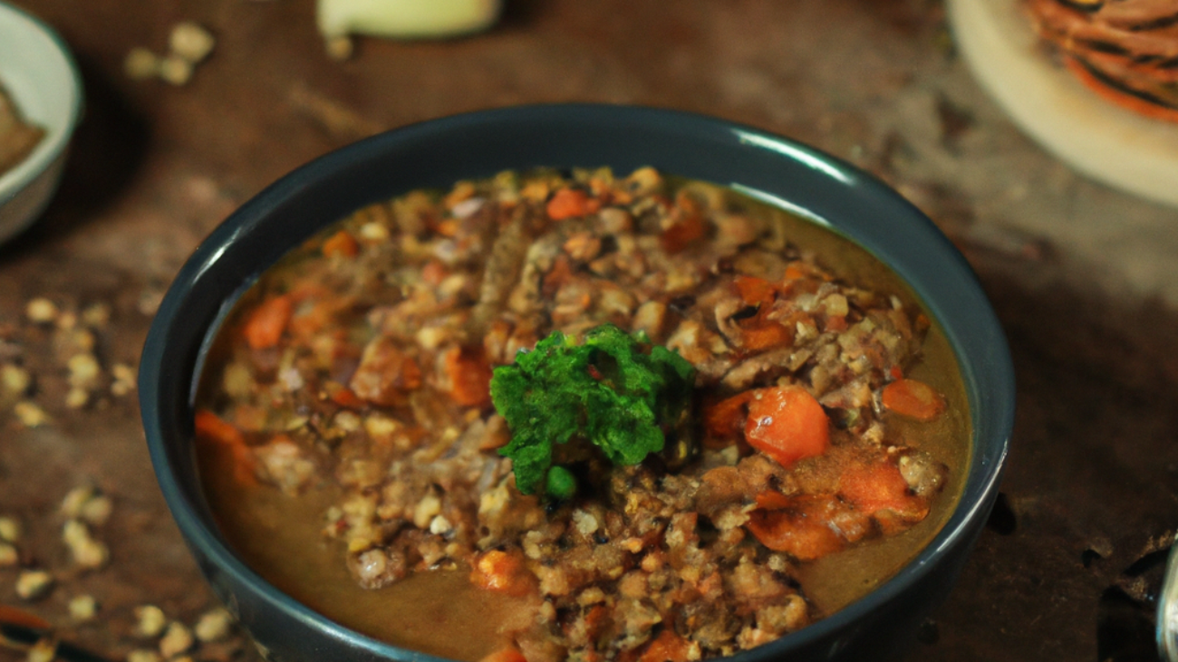 "Aromatic Lentil Soup"