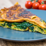 Delicious Spinach Omelette: Low-Carb Food Recipe