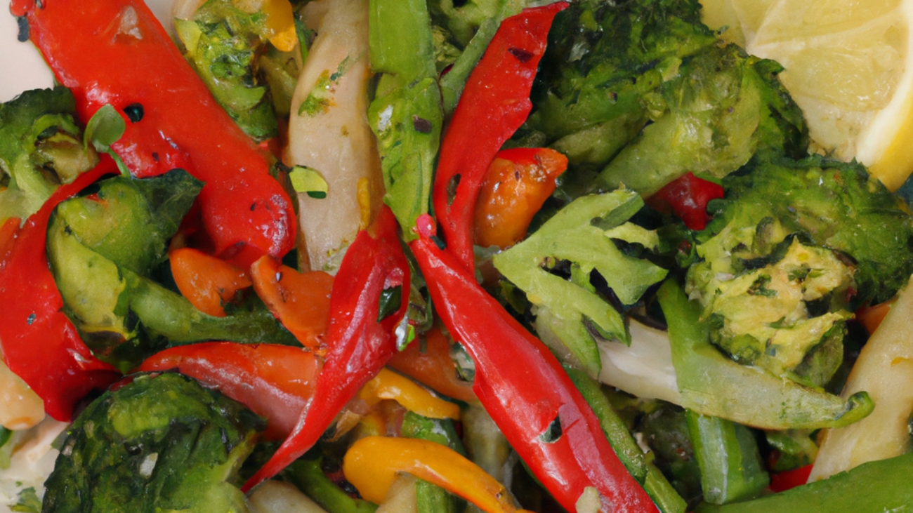 "Divine Kosher Vegetable Stir-Fry"