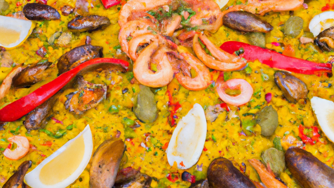 Irresistible Home-Crafted Seafood Paella