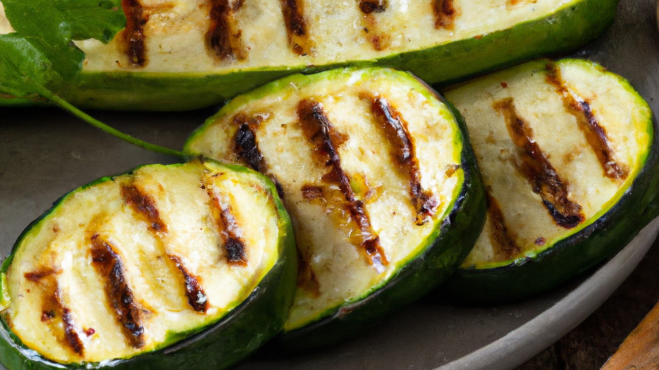 Keto Grilled Zucchini