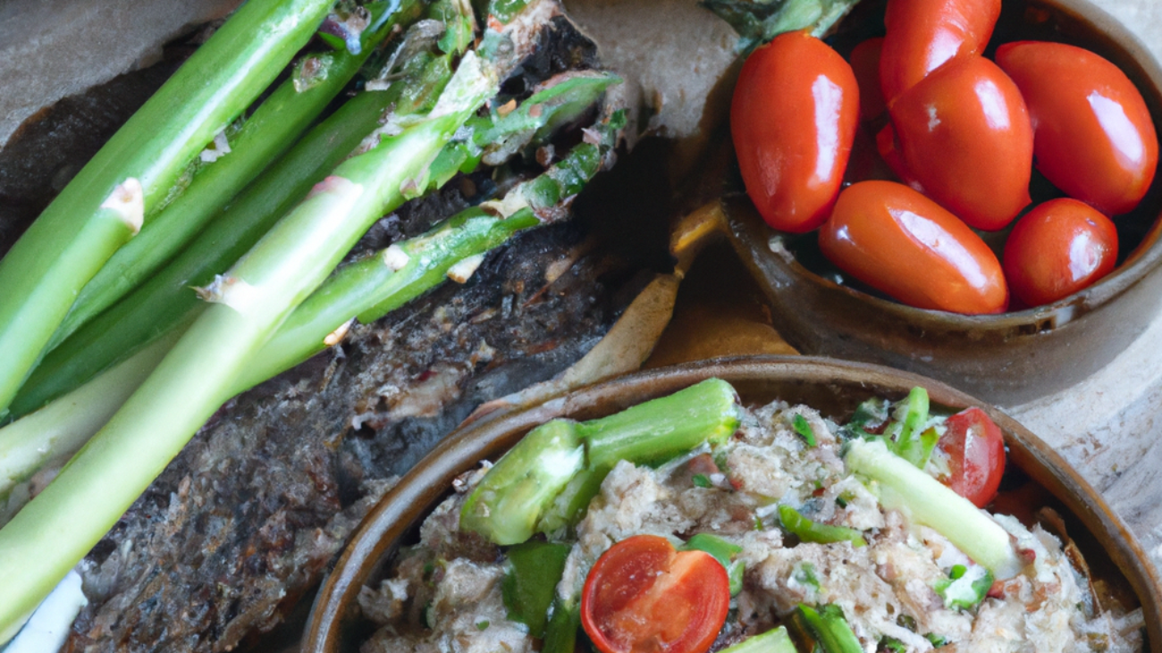 "Quinoa-Asparagus Salad: A Farm to Table Delight"