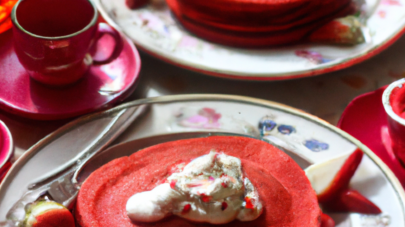 Romantic Red Velvet Pancake: The Ultimate Valentine's Day Breakfast Surprise