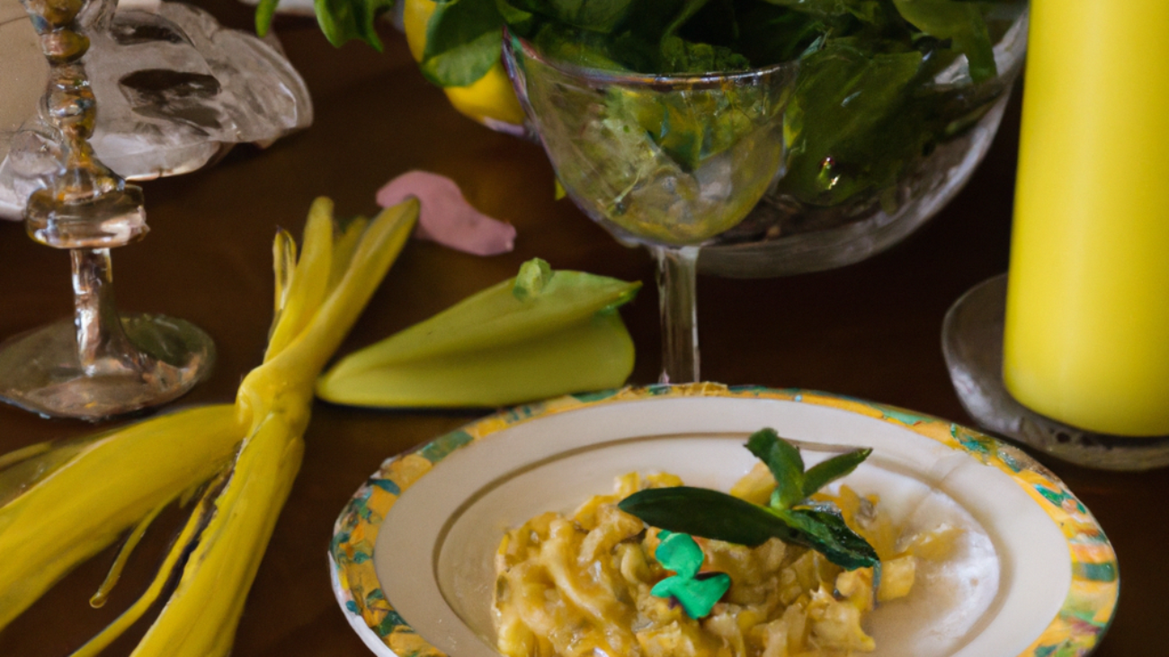 Spring Pea and Lemon Pasta