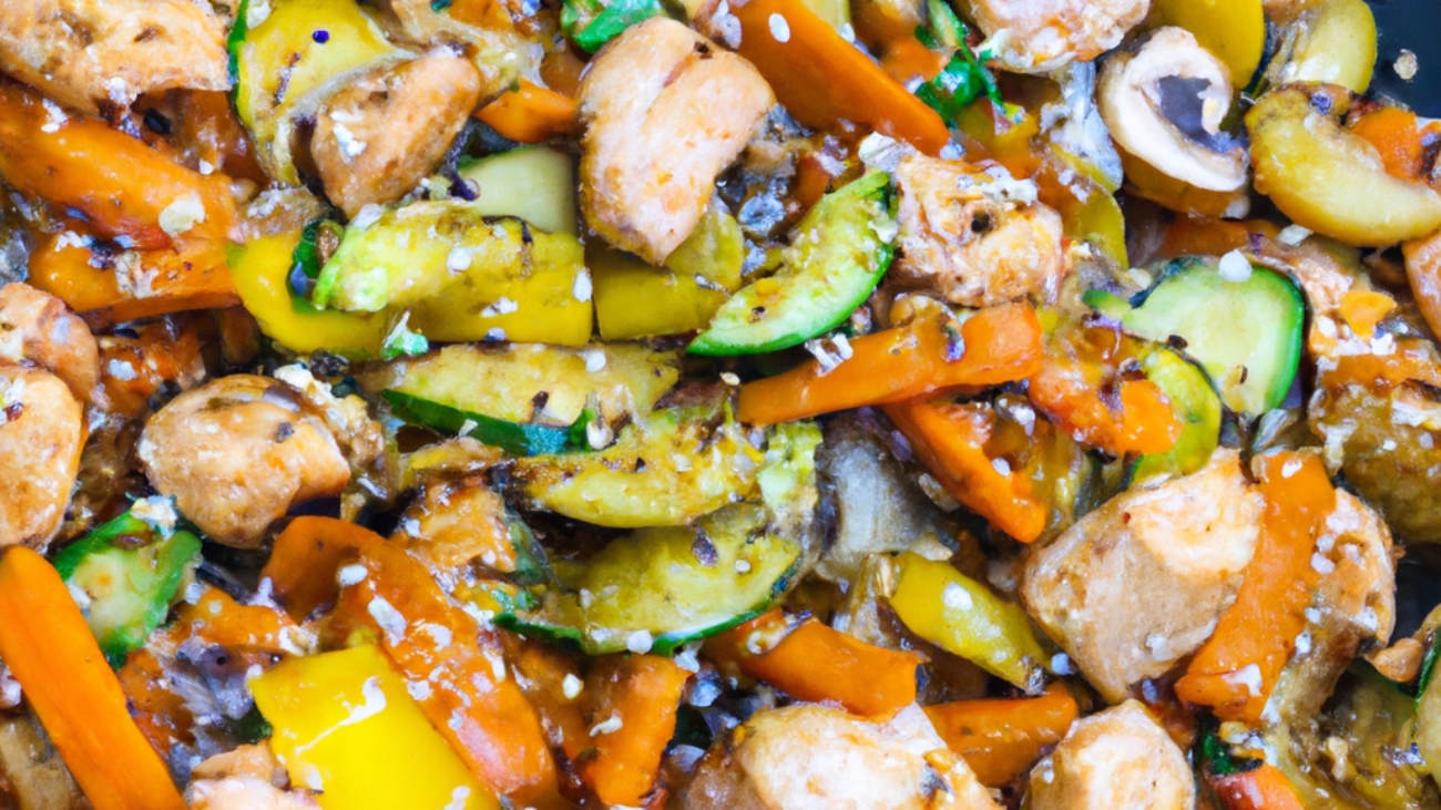 Zesty Chicken Stir-Fry: A Keto Delight