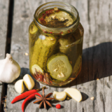 Homemade Tangy Pickle Preserve