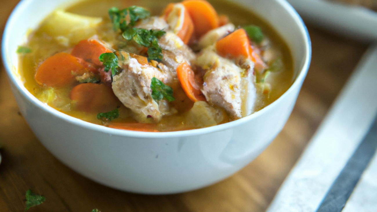 Rustic Paleo Chicken Soup