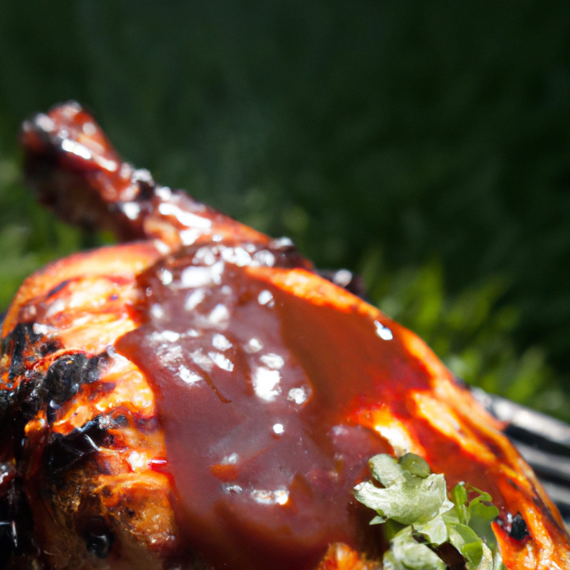 Smoky Barbecue Grilled Chicken