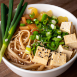 Tangy Asian Fusion Noodle Bowl Recipe