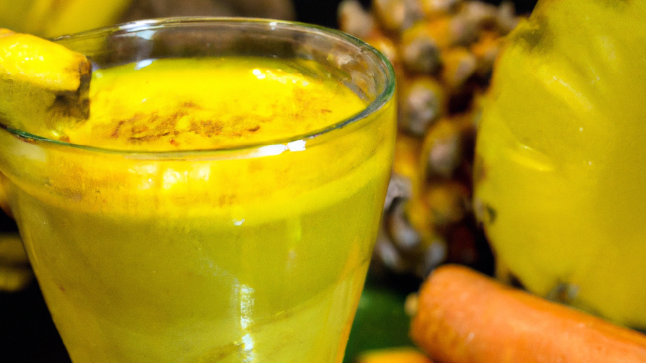 Tropical Turmeric Smoothie