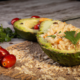 Savory Oatmeal And Avocado Boats